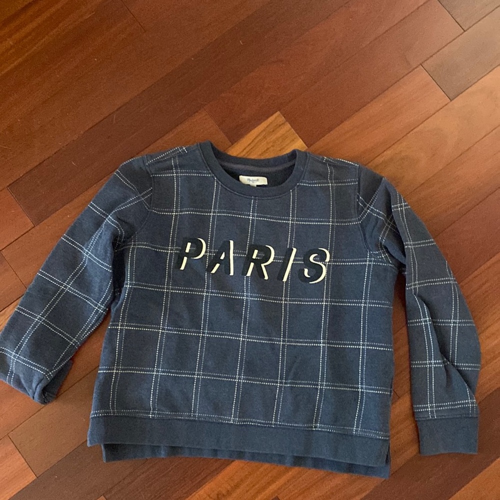 Madewell Paris sweatshirt
